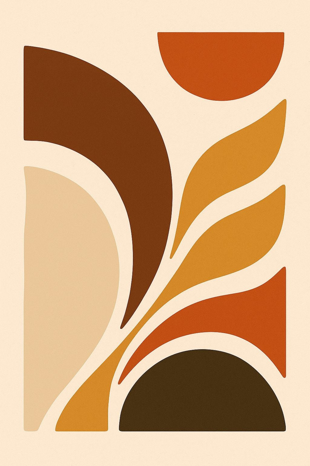 Abstract – Earthy Flow